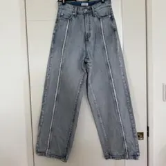 LOWRYS FARM CONE/ワイドストレートパンツ Mサイズ デニム