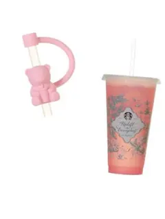 2026ミステリーカラーチェンジング　コールドカップストローキャップベアリスタ