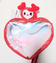 【新品】TWICE LOVERYS チェヨン ぴょこきゅん ボディバッグ赤
