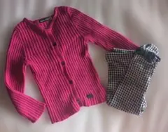 【BEBE】90cm　ベビー服　女の子　まとめ売り　2点