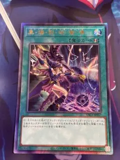 遊戯王　遊戯王　黒爆裂波魔導　ブラックバーニングマジック　レリーフ