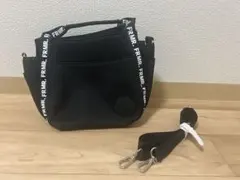 ゴルフメーカー　FRMR. ロゴテープ ラウンド カートバッグ　ブラックのサムネイル