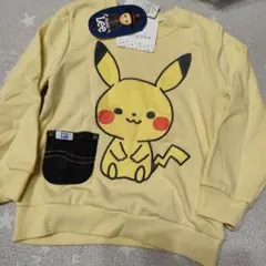 新品　モンポケ　ピカチュウ　Lee トレーナー