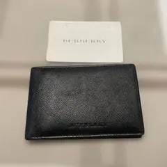 BURBERRY ブラック パスケース、カードケース