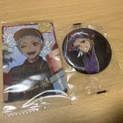 ツイステッドワンダーランド カリム・アルアジーム 缶バッチ ウエハースカード