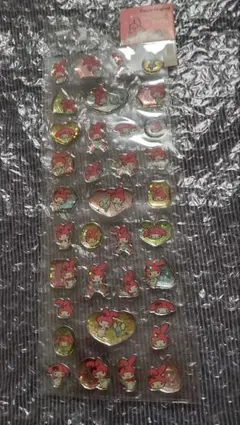 サンリオ マイメロディ キラキラ ストーン シール