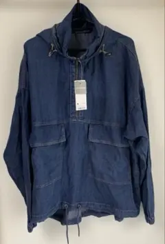 新品タグ付き　M　GU デニムアノラックジャケット