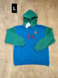 ディズニーピノキオ　ファウルフェロー　パーカーLサイズ