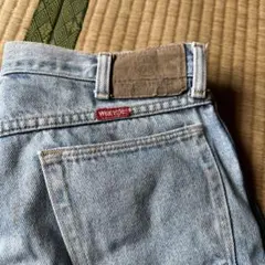 Wrangler ストレートデニム ライトブルー