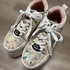 yosuke 厚底スニーカー　花柄