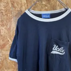 AE10115 UCLA 半袖Tシャツ ネイビー レディース M ポスのサムネイル