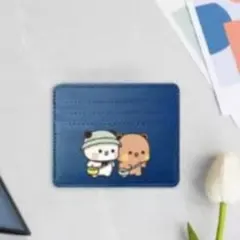 BUBU＆DUDU　カードホルダー　ネイビー