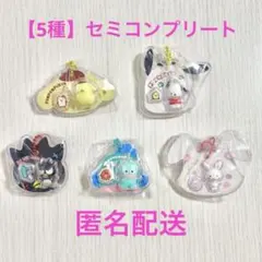 サンリオキャラクターズ パッケージチャーム&チョコボーロ 5種セット