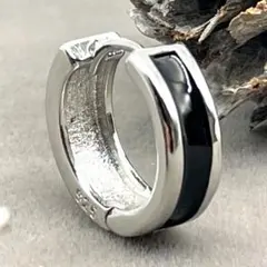 ピアス シルバー925 フープピアス メンズ リングピアス 【PN243-6】