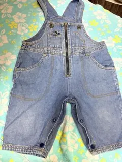 JUNGLEMAC デニム オーバーオール 80cm
