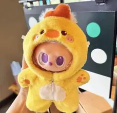 LABUBU ひよこ着ぐるみ風もこもこコスチューム