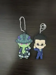 ハンターハンター　ストラップ　メルエムとレオリオ