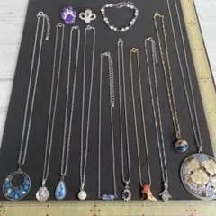 K*様 まとめ売りアクセサリーS9☆ネックレスなど13点オークション