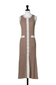 herlipto Dione Summer Knit Dress ラテ - メルカリ
