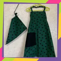 エプロン 三角巾 セット 星 男の子