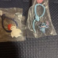 ディズニーキャラクター カラフルマルチチャーム ベイマックス　スティッチ