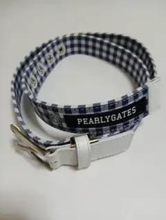 S*0様 定価18700円 新品 パーリーゲイツ PGロゴ刺繍 ロンストテープベ 定価18700円 新品 パーリーゲイツ PGロゴ刺繍 ロンストテープベルト