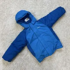 Patagonia フード付き 中綿コート 青