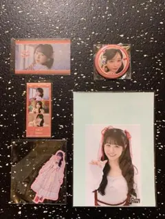 佐野愛花　CUTIESTREETひたむきシンデレラ　ラッフルくじ　写真　缶バッチ
