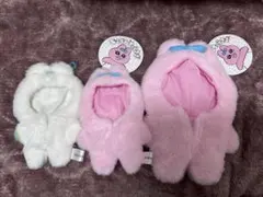 ドンキコラボ限定　おぱんちゅううさぎ　んぽちゃむ　推しぬいぐる服　３種
