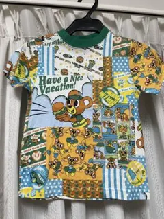 新品 120cm リトルベアークラブ LBC 総柄Ｔシャツ レトロ　ヴィンテージのサムネイル
