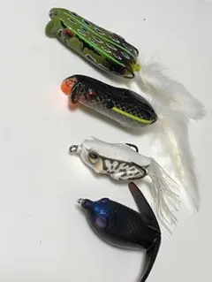 フロッグセット 8個 まとめ売り トップウォーター バス釣り - メルカリ