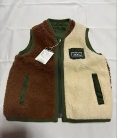 BREEZE ファーフリースベスト　サイズ110