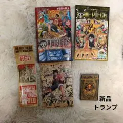 ONE PIECE FILM RED 特製シール　GOLDトランプ　映画特典