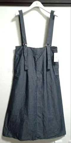 新品♡サマンサモスモス♡サスペンダー付きダークグレー ♡ロングスカートのサムネイル