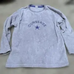 CONVERSE グレー 長袖トレーナー