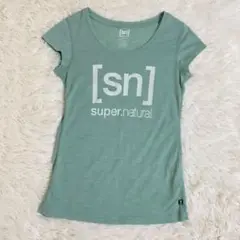 SN スーパーナチュラル　プリント　Tシャツ ウール　 W SMALL