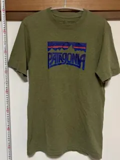 Patagonia オリーブグリーン Tシャツ Sサイズ