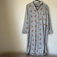 くまのプーさん パジャマ ワンピース Lサイズ　マタニティパジャマ　産前産後