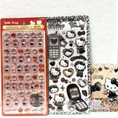 【正規品】　キティボンボンドロップシールmini★平成はっぴーフォン★おはじき