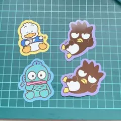 スシロー サンリオ はぴだんぶい コラボ ピック4枚セット