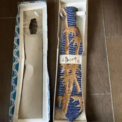 有松絞　手絞り　ネクタイ