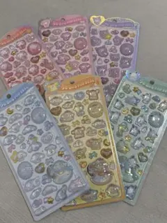 新品未使用 正規品 サンリオ うるちゅるシール ぷくぷくシール まとめ売り