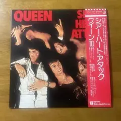QUEEN SHEER HEART ATTACK 日本版 帯付き　LPレコード