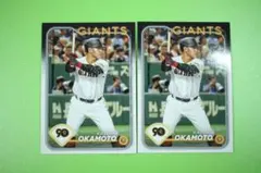 岡本和真 2024 topps NPB KAZUMA OKAMOTO