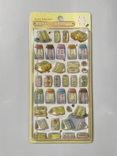 ボンボンドロップシール たまごサンド シール帳 平成レトロ