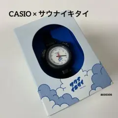 新品 サウナイキタイ CASIO SAN-100HS-7BJR ホワイト/ブルー - メルカリ