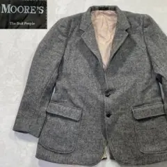 MOORE's Pコート　ウールコート　グレー　L相当