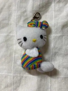 2002年　プチキティ　マスコットコレクション　ファスナーマスコット　ホワイト