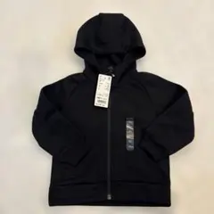 【新品タグ付き】UNIQLOキッズドライストレッチスウェットパーカー 100cm