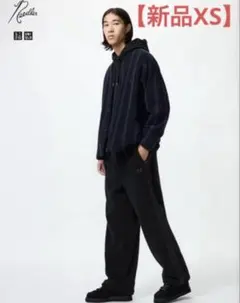 needles ユニクロ　フリースワイドパンツXS